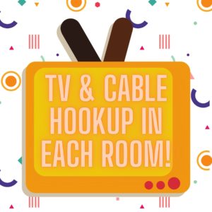 tv and cable hookup